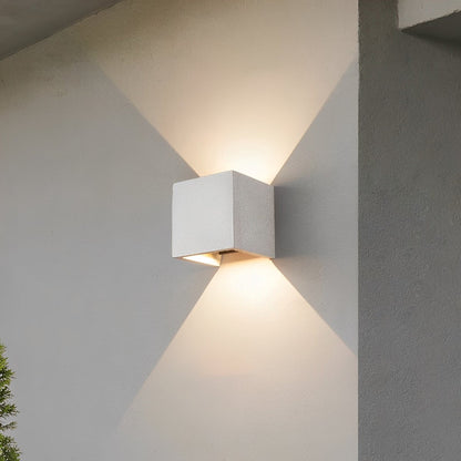 Waterproof Square Up and Down LED Outdoor Wall Sconces
