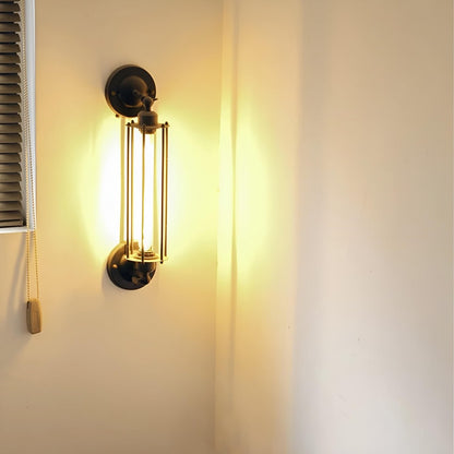 Vintage Industrial Iron LED Wall Sconces